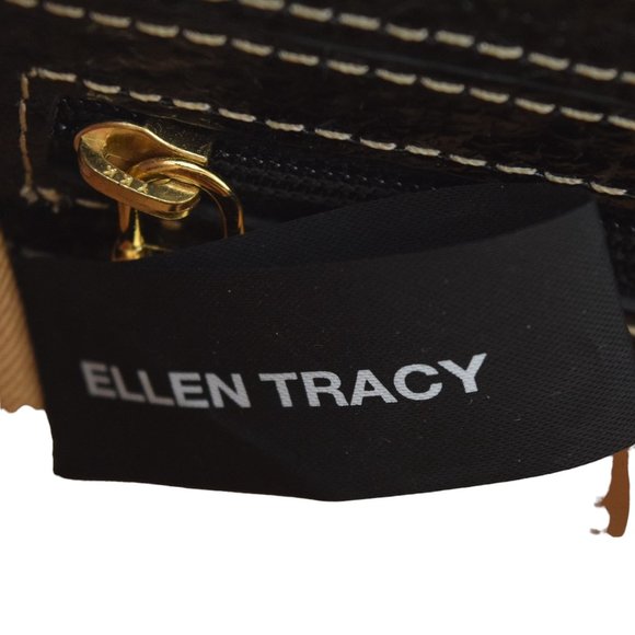 EUC Vintage Ellen Tracy Dr.'s Bag Purse Satchel Leather Purse - Picture 6 of 13